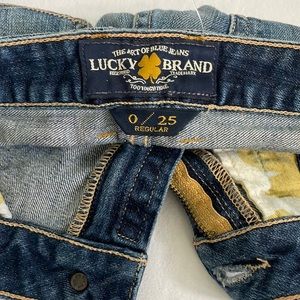 Low rise Lucky Brand Jean Shorts